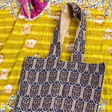 Everyday Tote- Midnight Arches