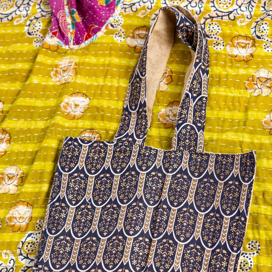 Everyday Tote- Midnight Arches