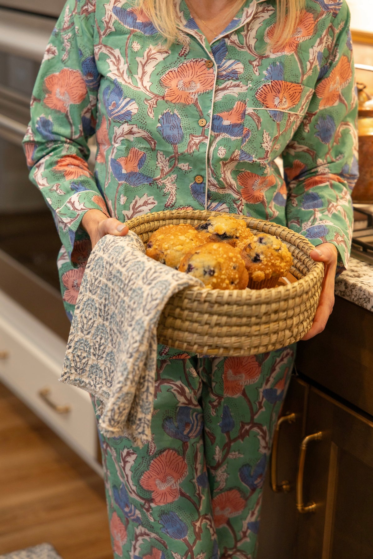 Round Plain Bread Warmer Basket