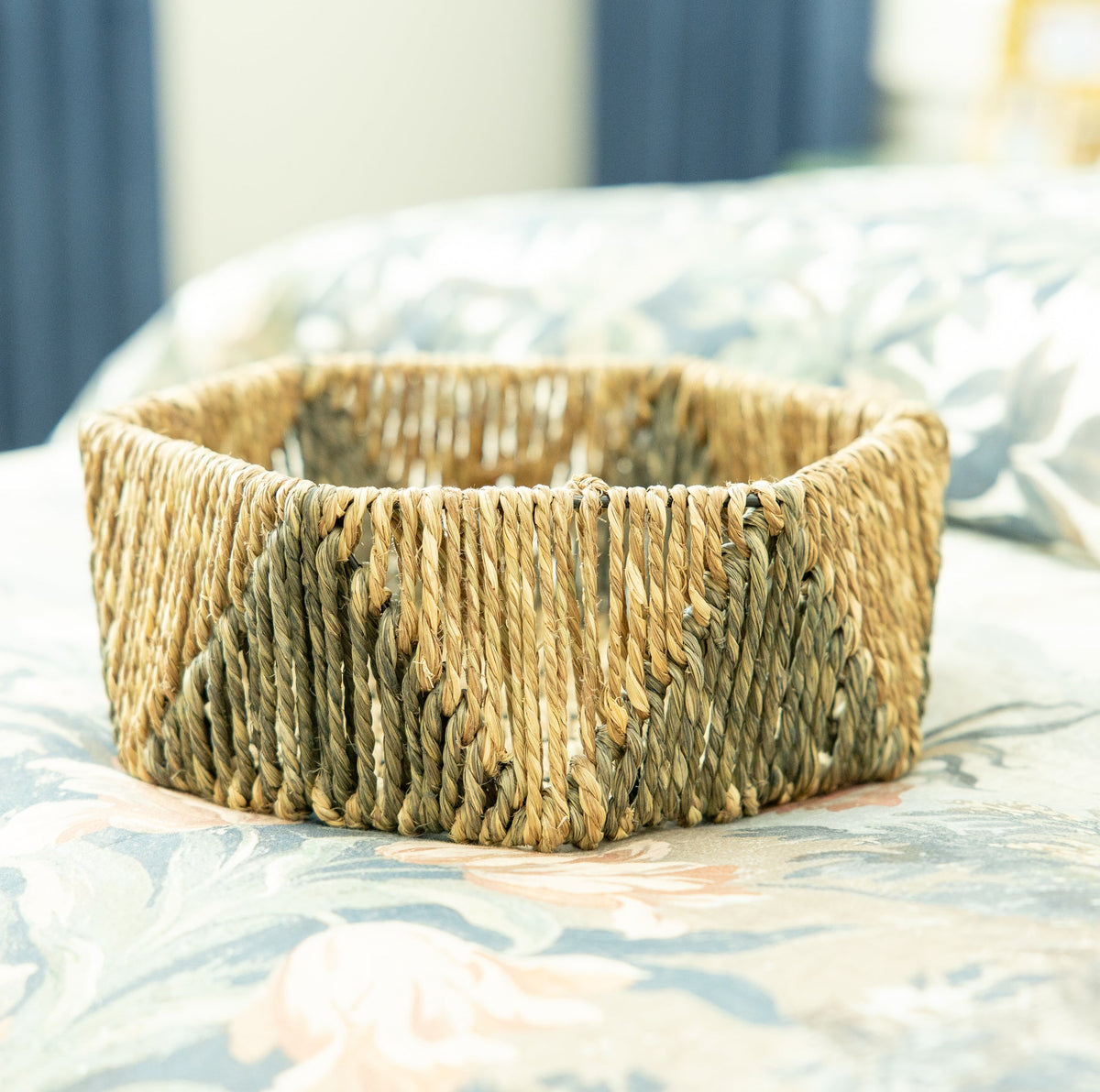 Driftwood Weave Iron Basket