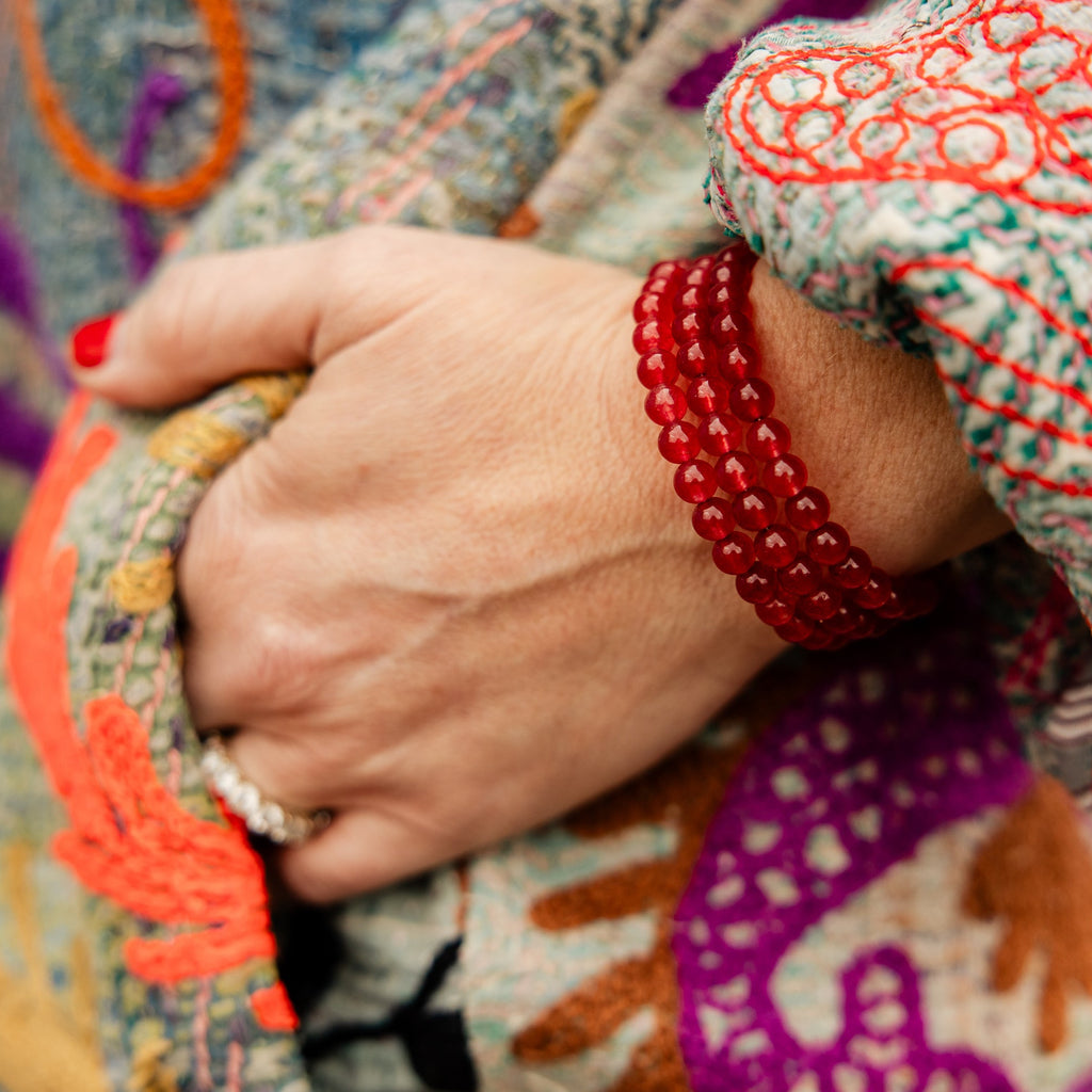 Good Money Bracelet-Scarlet
