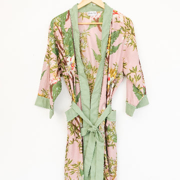 Palm Paradise Cotton Robe