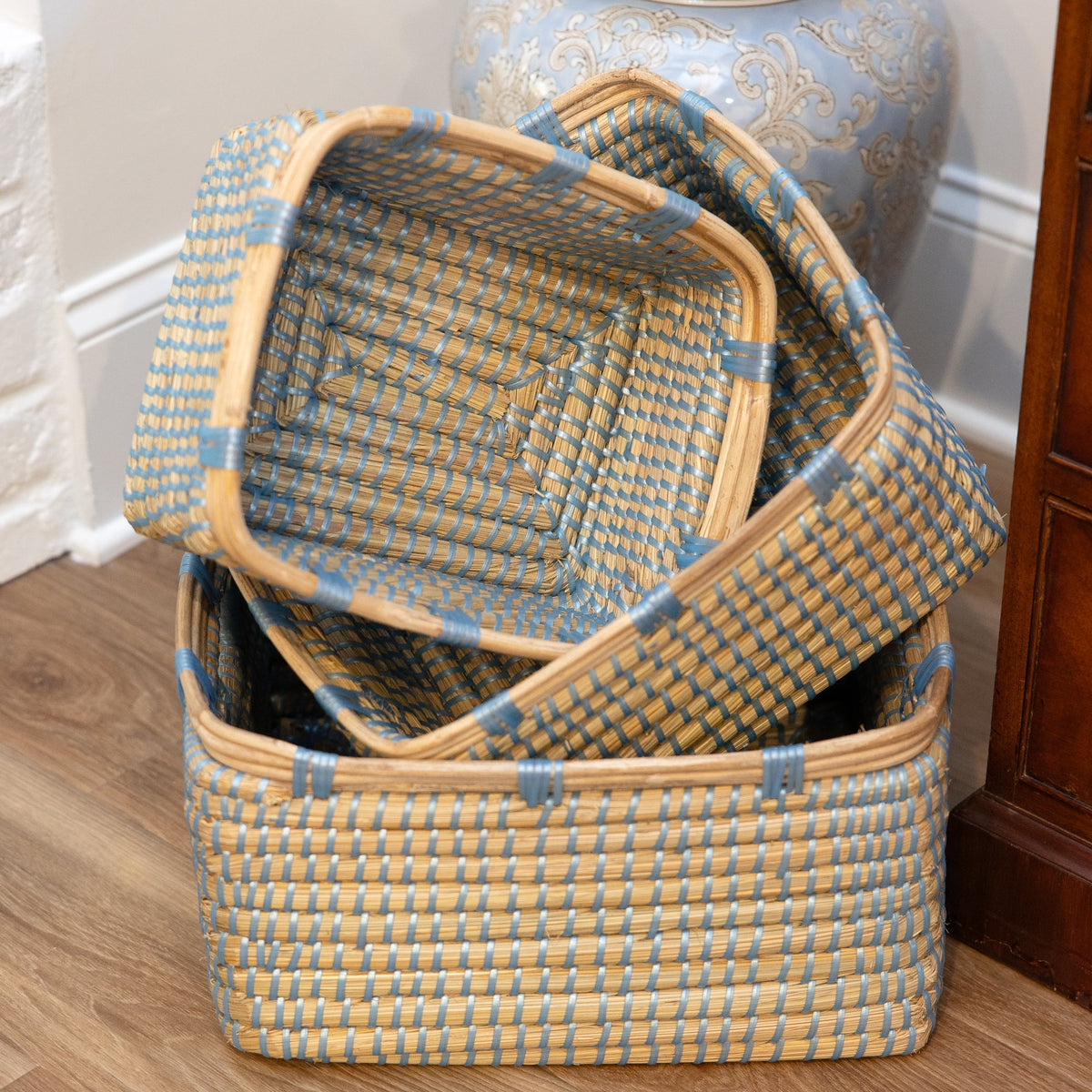 Blue Harbor Storage Basket-L