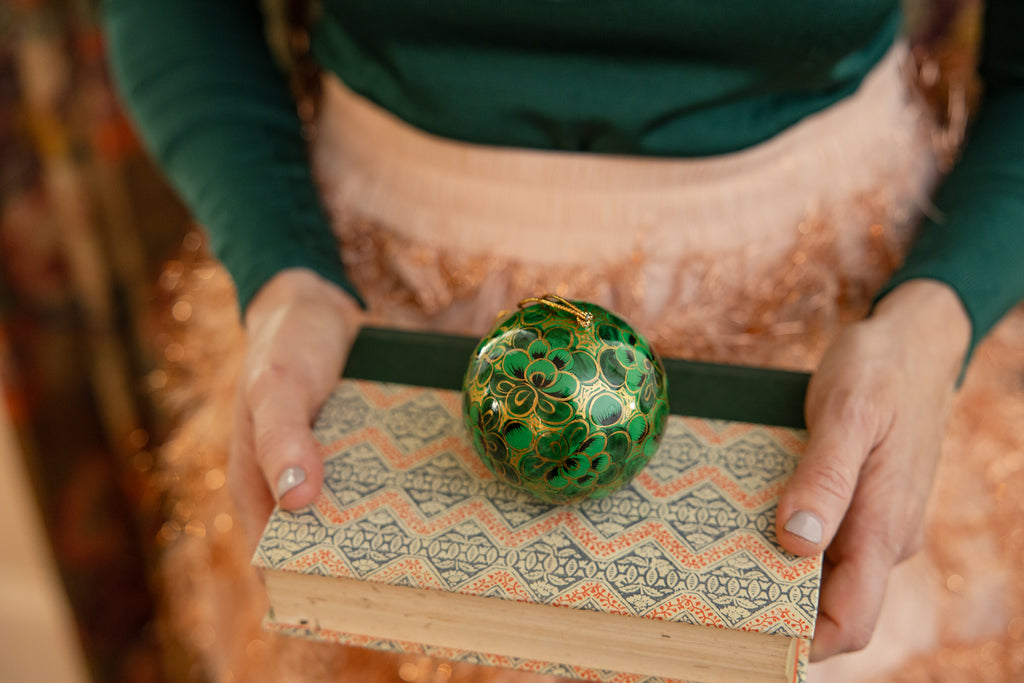 Garden Globe Ornament
