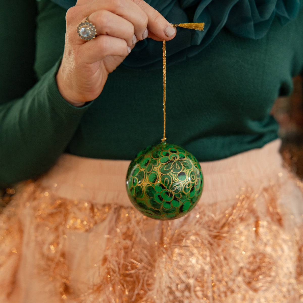 Garden Globe Ornament