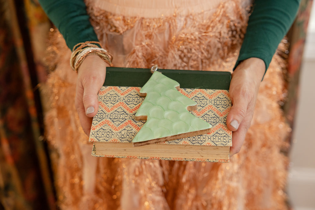 Classic Crest Sage Tree Ornament