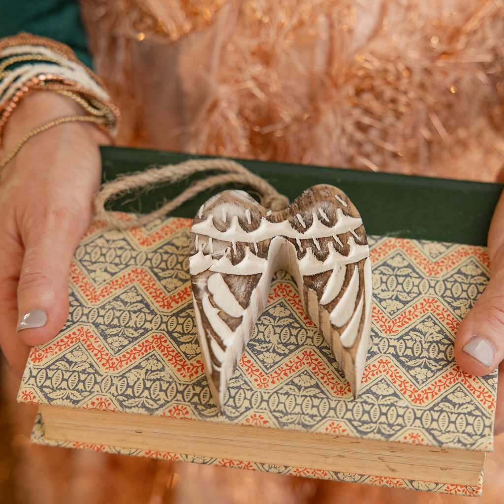 Heaven's Grace Angel Wing Ornament-Small