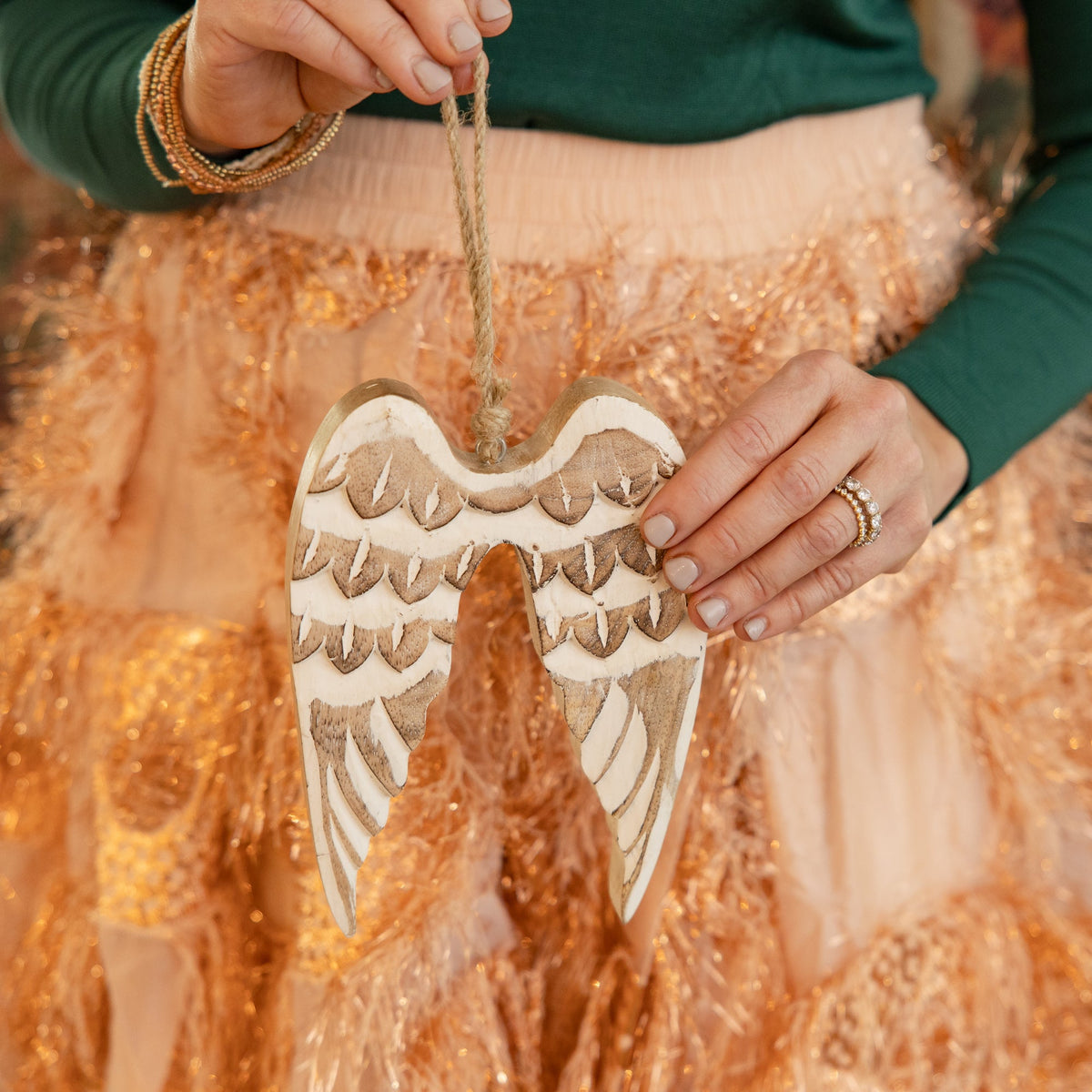 Heaven's Grace Angel Wing Ornament-Small