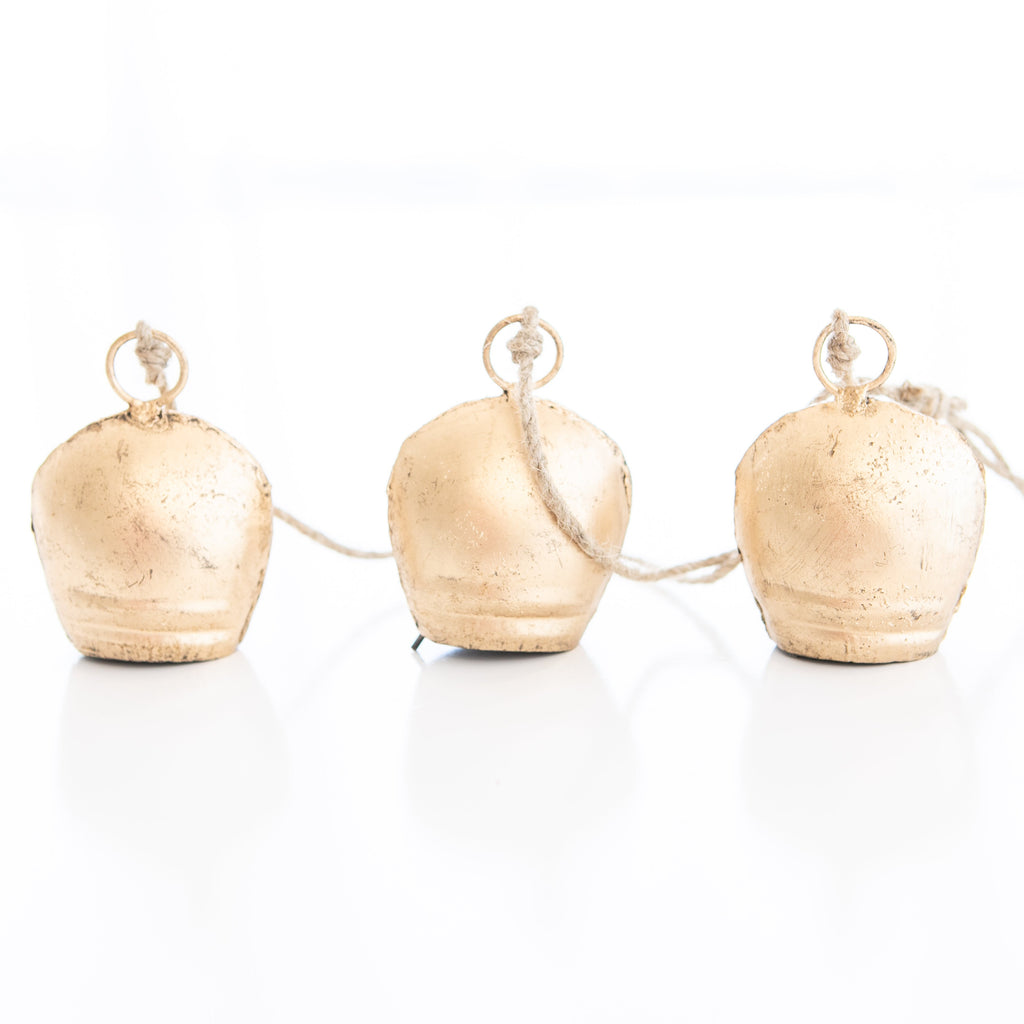 Christmas Iron Hanging Cow Bells