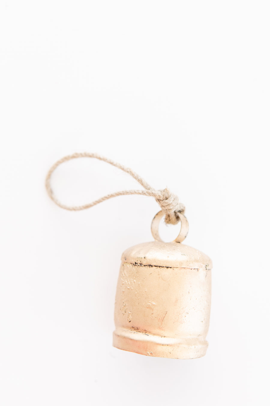 Small Rustic Holiday Brass Tula Bell