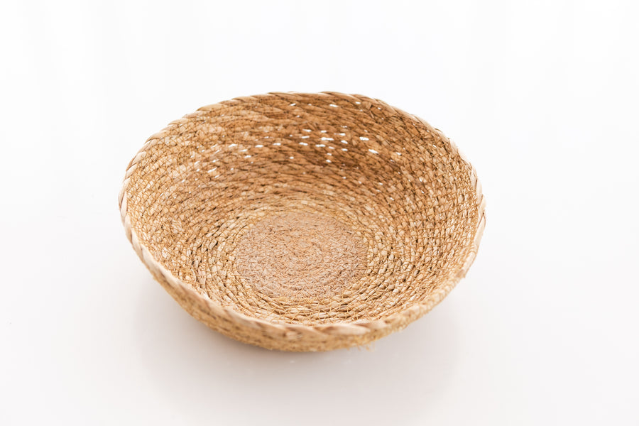 Catchall Woven Basket Bowl Small