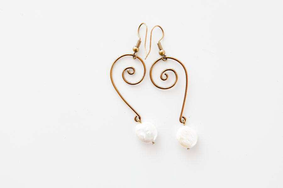 Rising Swirls Earrings