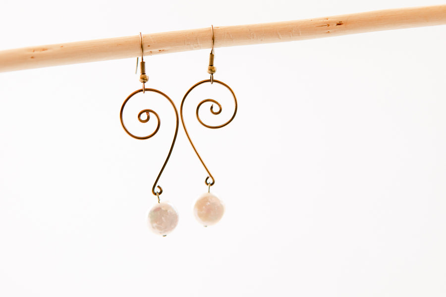 Rising Swirls Earrings