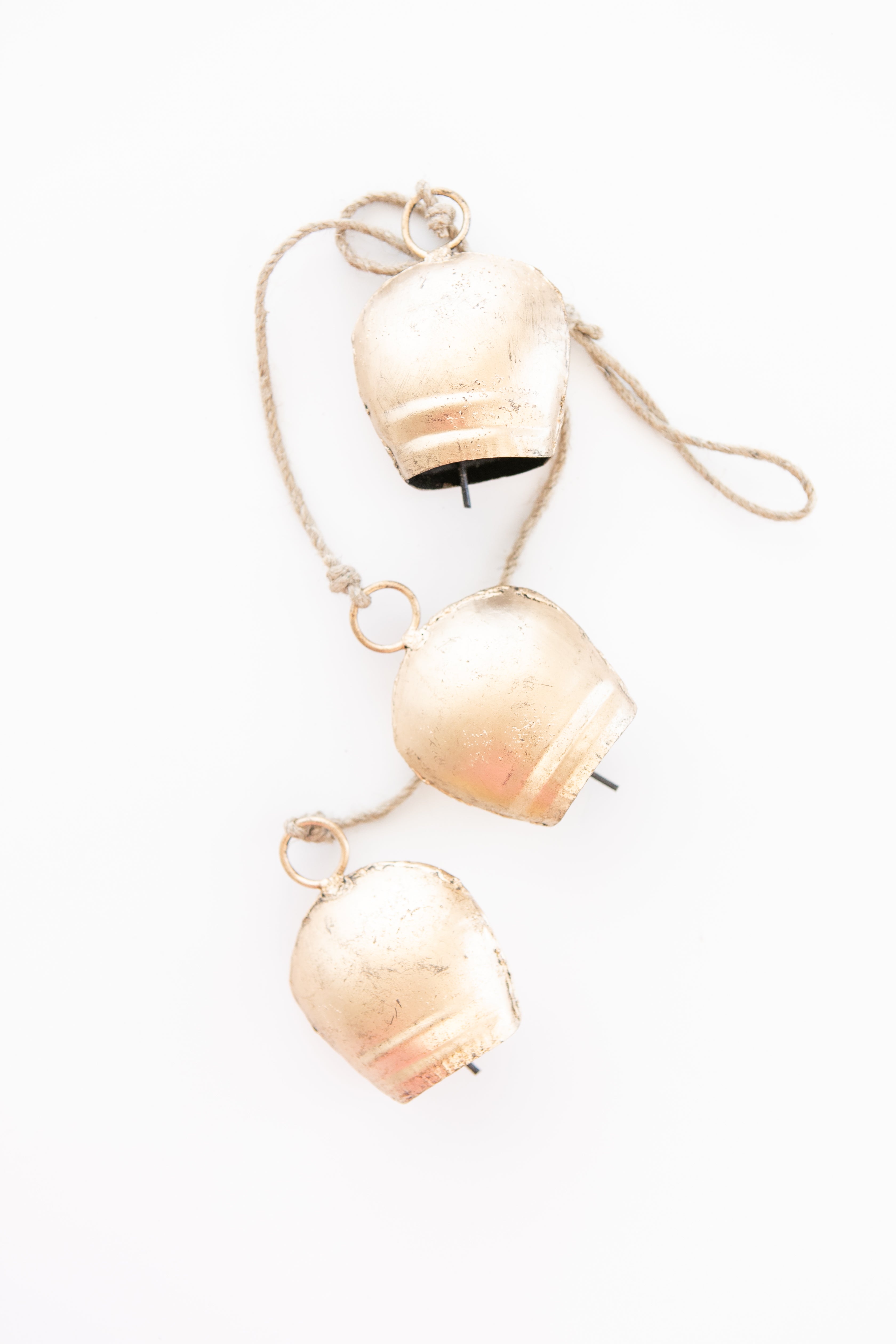 Christmas Iron Hanging Cow Bells