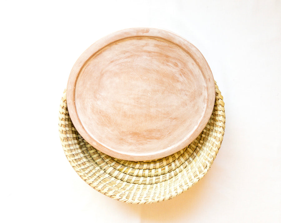 Round Plain Bread Warmer Basket